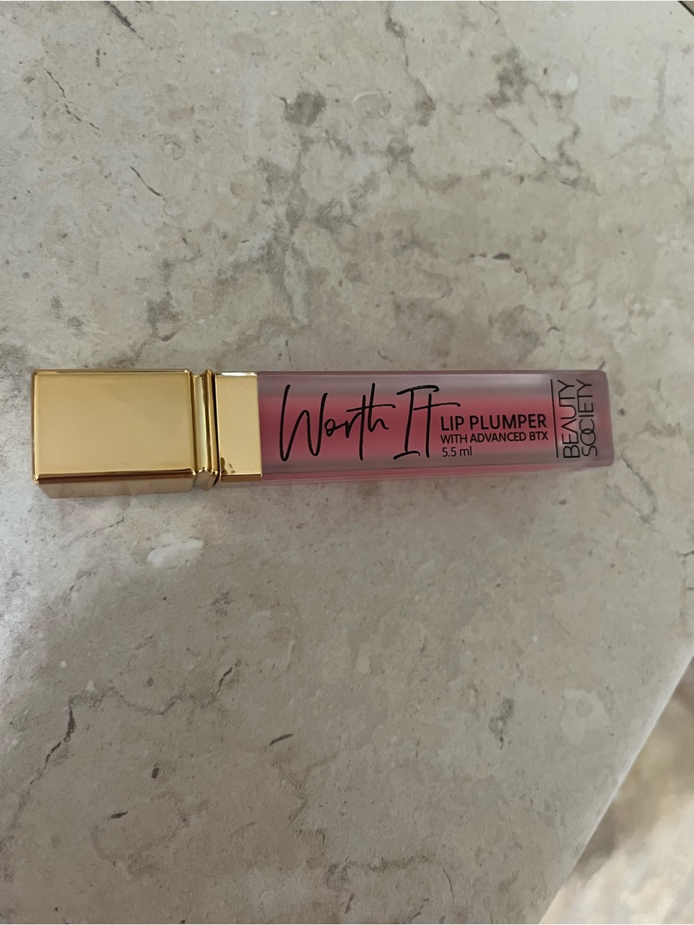 Beauty Society Worth It Lip Plumper – Clear – New